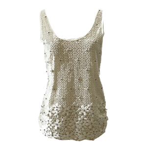 Crochet Rhinestone Top