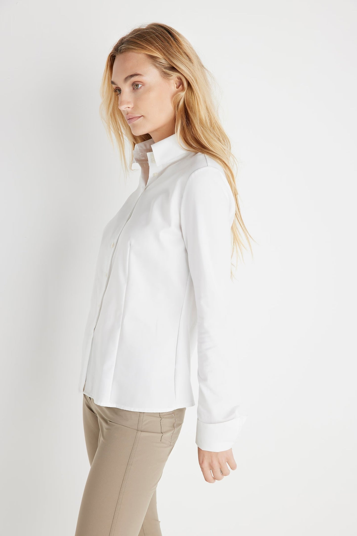 Alida Button Down Poplin Shirt