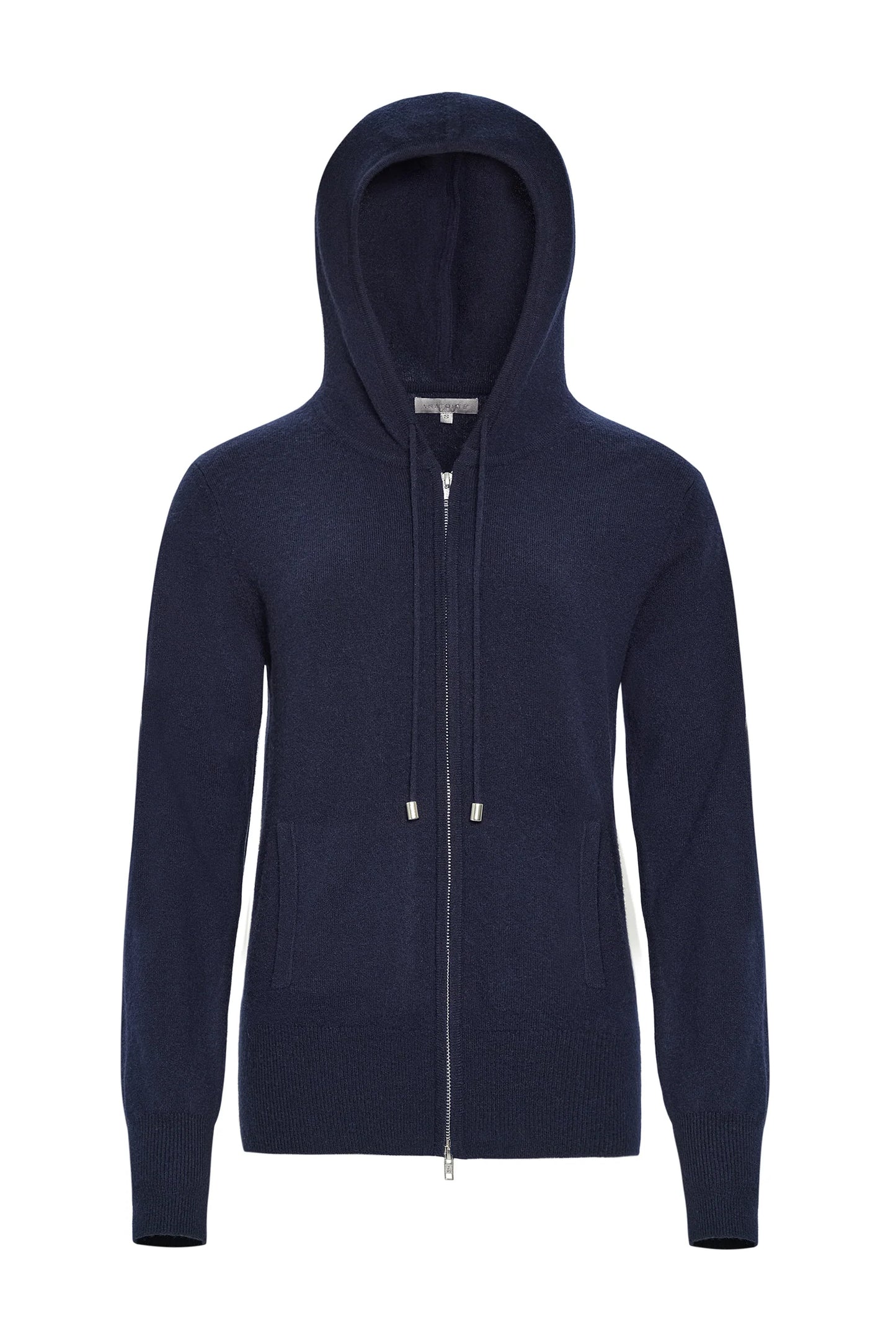 Suzie Cashmere Hoodie in Navy